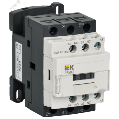 Контактор КМИ-А-11812 LC1D 18А 400В/АС3 1НО/1НЗ