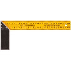 Угольник столярный, двусторонняя шкала 300 мм