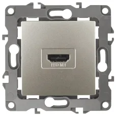 12-3114-15 ЭРА Розетка HDMI, IP20, Эра12, перламутр (10/100/3200)