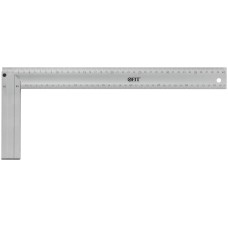 Угольник столярный литой алюмиевый Профи 400 мм