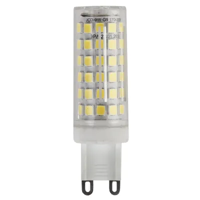 Лампочка светодиодная ЭРА STD LED JCD-9W-CER-827-G9 G9 9Вт керамика капсула теплый белый свет