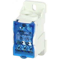 Распределительный блок на DIN-рейку ЭРА  NO-122-40 РБД-125А
