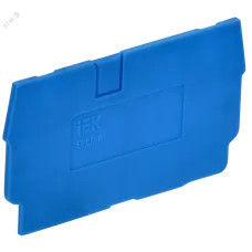 ARMAFIX Заглушка для колодки клеммной CP 4мм2 синяя IEK
