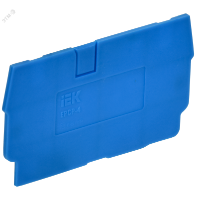 ARMAFIX Заглушка для колодки клеммной CP 4мм2 синяя IEK