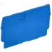 ARMAFIX Заглушка для колодки клеммной CP 4мм2 синяя IEK