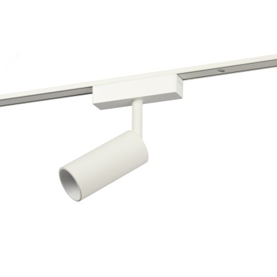 Светильник светодиодный трековый прожекторного типа для тонкой магнитной системы 8Вт 4000К белый TRM-S5-3-8W4K-WH