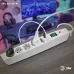 Сетевой фильтр ЭРА  SFU-5es-2m-W с надежной защитой с заземлением с выключателем 5 розеток 2xUSB 2м 10А белый