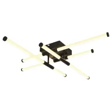Светильник светодиодный потолочный ДПБ-72Вт 3000К/6000К Модерн Fliss CLL 1 72W RC BK с ду