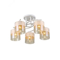 Люстра  Rivoli Constancia 9081-305 5 * Е27 40 Вт модерн