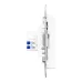 Эпика Механизм розетки RJ45 (cat5) белый EKF