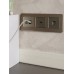 BRITE Рамка 3 поста РУ-3-1-Бр металл латунь RE IEK