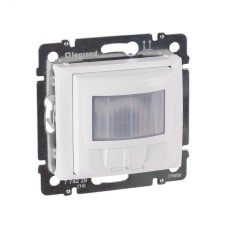 Датчик движения с возможностью ручного управления пассивный инфракрасный без нейтралибелый VALENA