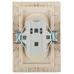 Розетка Intro Plano 1-204-03 без заземления двойная 2х2P, 16А-250В, IP20, СУ, алюминий