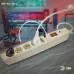 Сетевой фильтр ЭРА  SFU-5es-2m-I с надежной защитой с заземлением с выключателем 5 розеток 2xUSB 2м 10А слоновая кость