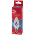 Лампочка светодиодная ЭРА RED LINE LED B35-6W-865-E14 R Е14 / E14 6 Вт свеча холодный дневной свет