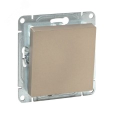 Механизм выключателя. одноклавишный. проходной. шампань Эпика EKF