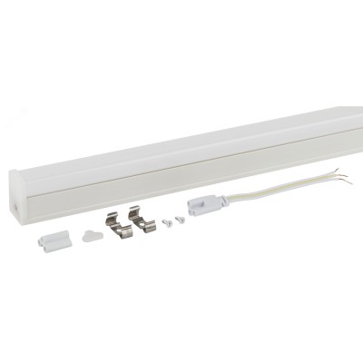 Светильник линейный светодиодный комплект с сетевым шнуром LLED-04-0-40K-108 8Вт 4000K L562мм