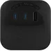 Разветвитель электрический 10А 4 розетки + 3 USB A+C со шторками черный SP-4-3USBAC-B