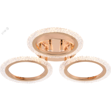 Светильник светодиодный потолочный ДПБ-42Вт 3000-6000К с пультом Rivoli Evlalia 6178-703