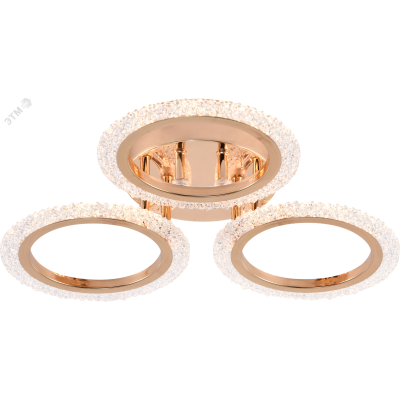 Светильник светодиодный потолочный ДПБ-42Вт 3000-6000К с пультом Rivoli Evlalia 6178-703