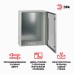 Корпус металлический ЭРА OPTIMA ЩМП-60.60.25 (600х600х250) IP54 У2 серый