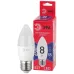 Лампочка светодиодная ЭРА RED LINE LED B35-8W-865-E27 R Е27 / E27 8 Вт свеча холодный дневной свет