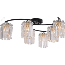 Люстра June 1062-306 6хЕ27 60 Вт хрусталь