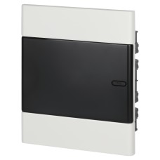 Корпус пластиковый встраиваемый ЭРА TREND ЩРВ-П-24 IP40 прозрачная крышка белый