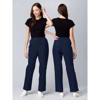 Брюки женские Классик (тк.ТиСи), т.синий 44-46/ 158-164