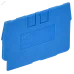 ARMAFIX Заглушка для колодки клеммной CP 2,5мм2 синяя IEK