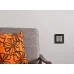 Розетка 1-местная с заземлением с защитными шторками 16А с USB C 5В безвинтовое крепление алюминий INSPIRIA