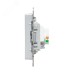 Механизм розетки TV+RJ45 (cat5) алюминий Эпика EKF