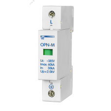 Ограничитель перенапряжения 1 модуль 380В In5kA OPN-M (1S)5kA