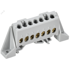 TEKFOR Шина L фаза в комбинированном DIN-изоляторе Стойка 6х9-7-Ср IEK