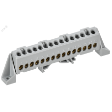 TEKFOR Шина L фаза в комбинированном DIN-изоляторе Стойка 6х9-15-Ср IEK