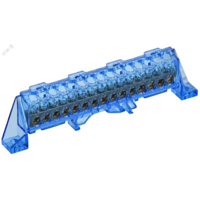 TEKFOR Шина N ноль в комбинированном DIN-изоляторе Стойка 6х9-15-С IEK