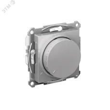ATLASDESIGN СВЕТОРЕГУЛЯТОР (диммер) повор-нажим, LED, RC, 400Вт, мех., АЛЮМИНИЙ