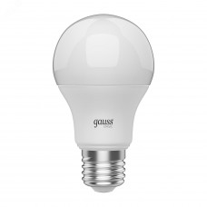 Лампа Gauss Basic A60 AC/DC 12-36V 12W 960lm 4100K E27 LED 1/5/50