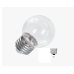 Лампа светодиодная шар прозрачный PLED- ECO- G45 3w E27 2700K CLEAR