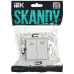 SKANDY Выключатель жалюзи 10А SK-V12W арктический белый IEK