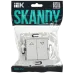 SKANDY Выключатель жалюзи 10А SK-V12W арктический белый IEK