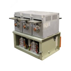 Контактор вакуумный КВТ-1,14-5/1250-3 У3, трёхполюсный, 220В, 4з+3р, нереверсивный, без реле, IP00.