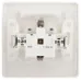Розетка Intro Style 7-209-01 2P+E Schuko с крышкой штор., 16А-250В, IP44, СУ, белый