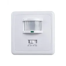Датчик движения и освещенности 500W 12m 140° белый, SEN1A/LX2000