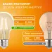 Лампа Gauss Filament Elementary А60 7W 530lm 2700К Е27 LED 1/10/50