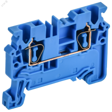 ARMAFIX Клемма пружинная CX2.5 BU 2,5мм2 проходная синяя IEK
