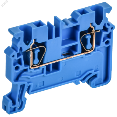 ARMAFIX Клемма пружинная CX2.5 BU 2,5мм2 проходная синяя IEK