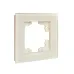 Афина рамка стеклянная одноместная, слоновая кость (ivory) (еврослот)