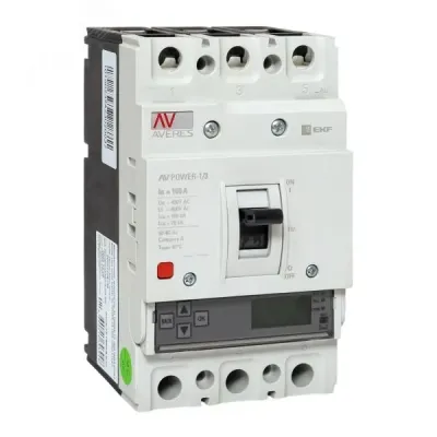 Выключатель автоматический AV POWER-1/3 160А 100kA ETU6.0 AVERES