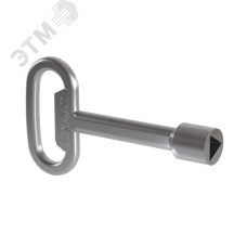 Металлический ключ треугольного профиля 8мм